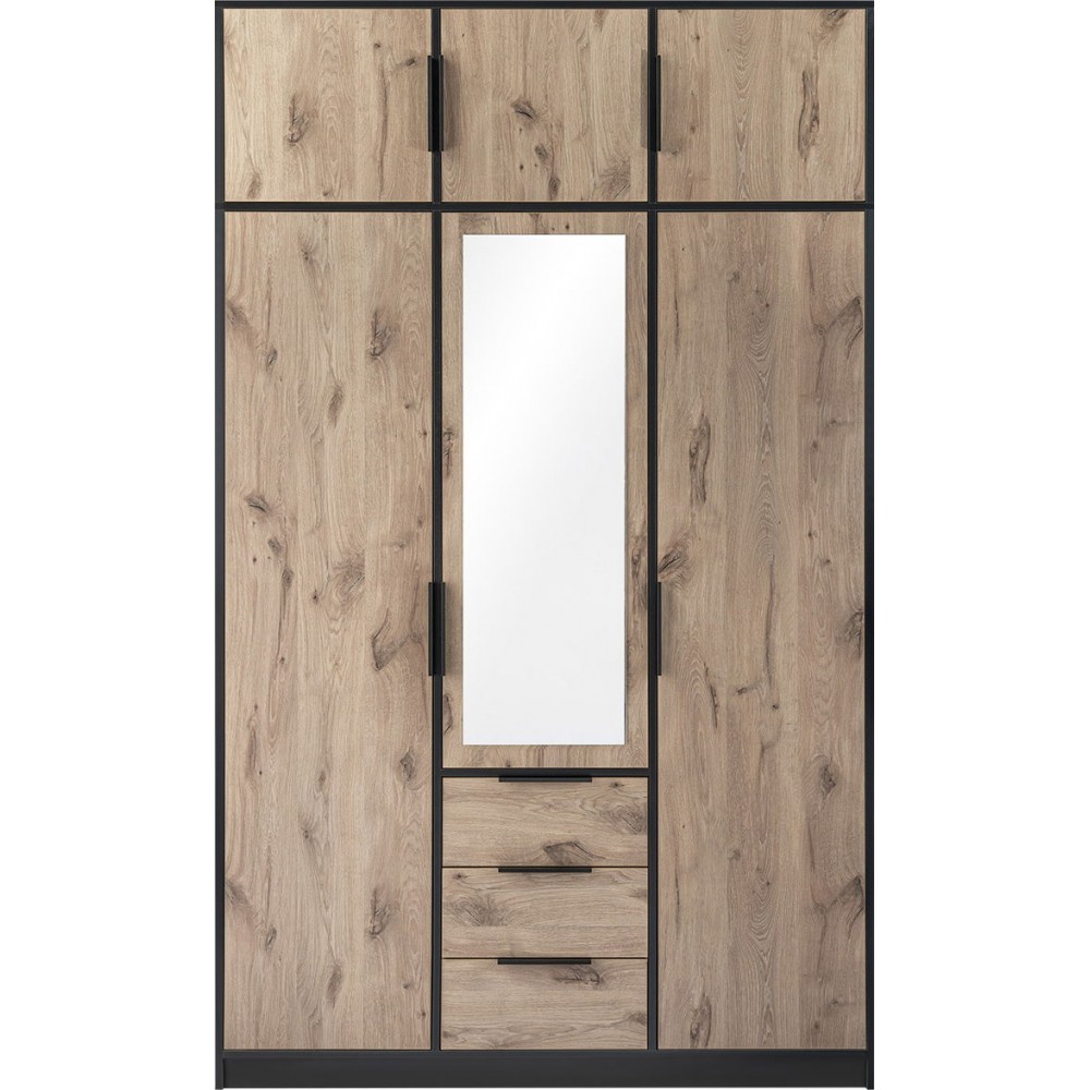 Ντουλάπα Lati D3 Τρίφυλλη με πατάρι