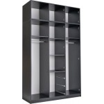 Ντουλάπα Lati D3 Τρίφυλλη με πατάρι