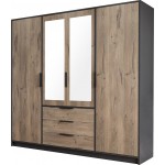 Ντουλάπα Lati D4 Τετράφυλλη