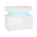Κομοδίνο Glossa 1S με LED-Leuko Gualistero