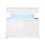 Κομοδίνο Glossa 1S με LED-Leuko Gualistero