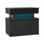 Κομοδίνο Glossa 1S με LED-Mauro gualistero