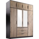 Ντουλάπα Lati D4 Τετράφυλλη με πατάρι