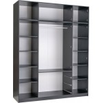 Ντουλάπα Lati D4 Τετράφυλλη με πατάρι