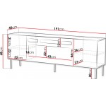 Έπιπλο τηλεόρασης Art Deco 190 EF