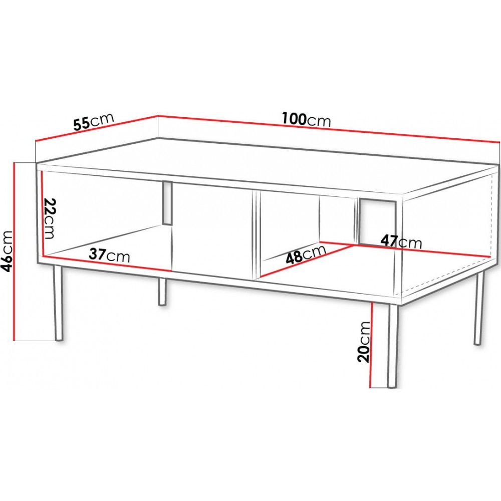 Τραπεζάκι σαλονιού Art Deco