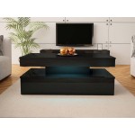 Τραπεζάκι σαλονιού Glossa 2D με LED-Leuko-Leuko gualistero