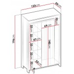Ντουλάπα Spot 3D Τρίφυλλη