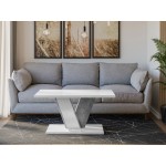 Τραπεζάκι σαλονιού Viney-Leuko Gualistero-Gkri