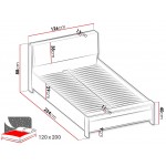 Κρεβάτι Spot 120x200