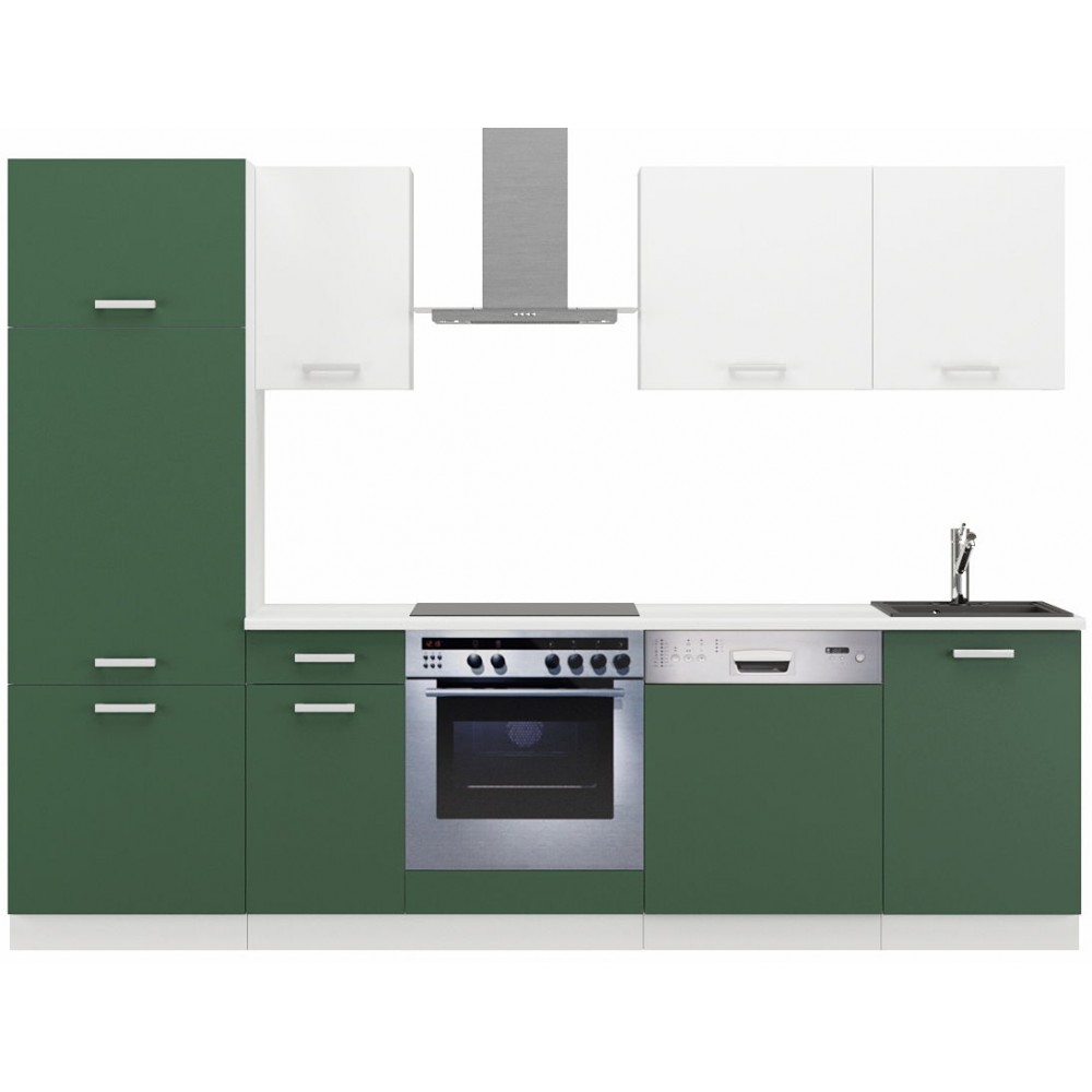 Σύνθεση κουζίνας Kahneman I-Prasino