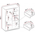 Ντουλάπα Qubic 1D2S Γραφείου