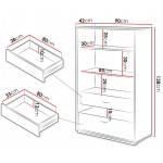 Βιβλιοθήκη γραφείου Qubic 2S