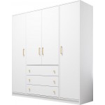 Ντουλάπα Retro D4 Τετράφυλλη