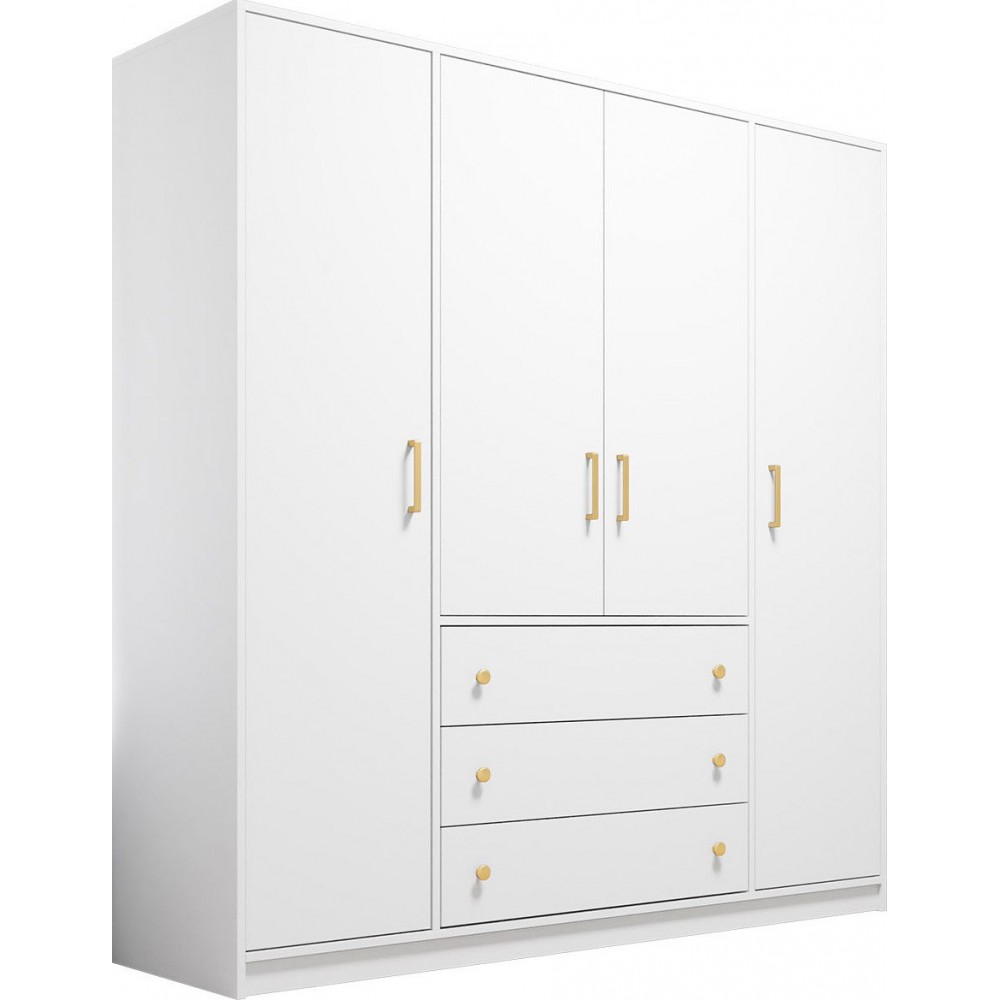 Ντουλάπα Retro D4 Τετράφυλλη