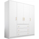 Ντουλάπα Retro D4 Τετράφυλλη