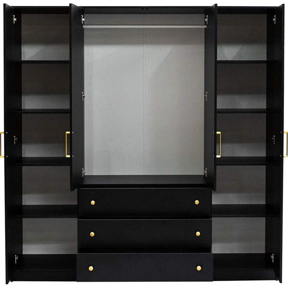 Ντουλάπα Retro D4 Τετράφυλλη