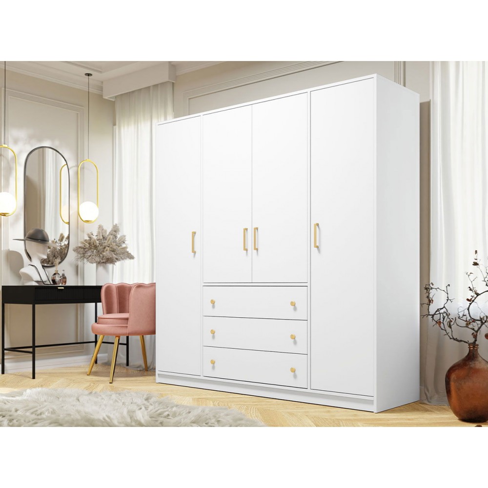 Ντουλάπα Retro D4 Τετράφυλλη