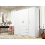 Ντουλάπα Retro D4 Τετράφυλλη