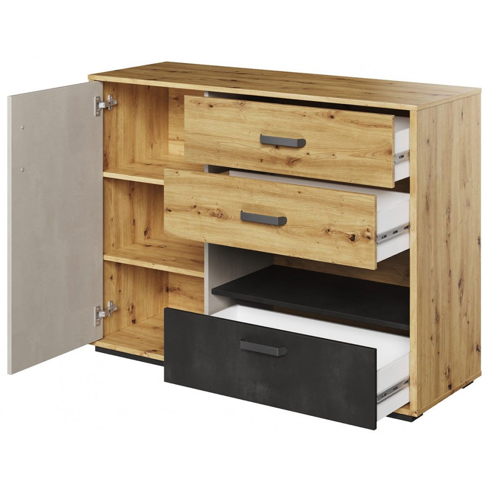 Συρταριέρα Qubic 1D3S