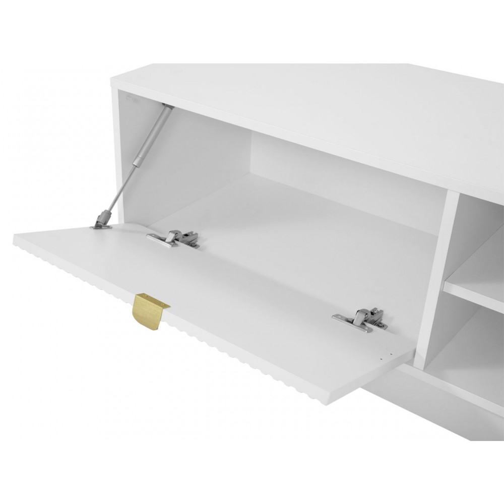 Έπιπλο τηλεόρασης Tireno 1K-Leuko