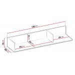 Κρεμαστό ράφι Imola