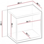 Κρεμαστό ράφι Imola Cube