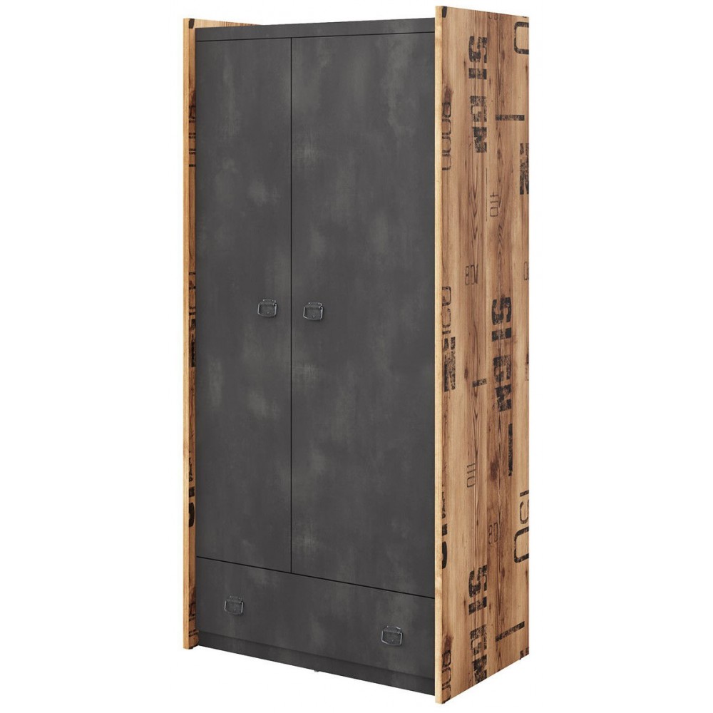 Ντουλάπα Fargo 2D1S Δίφυλλη