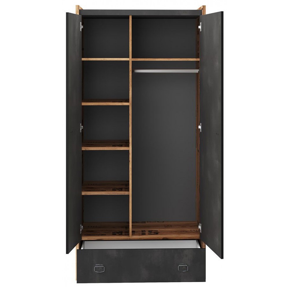 Ντουλάπα Fargo 2D1S Δίφυλλη