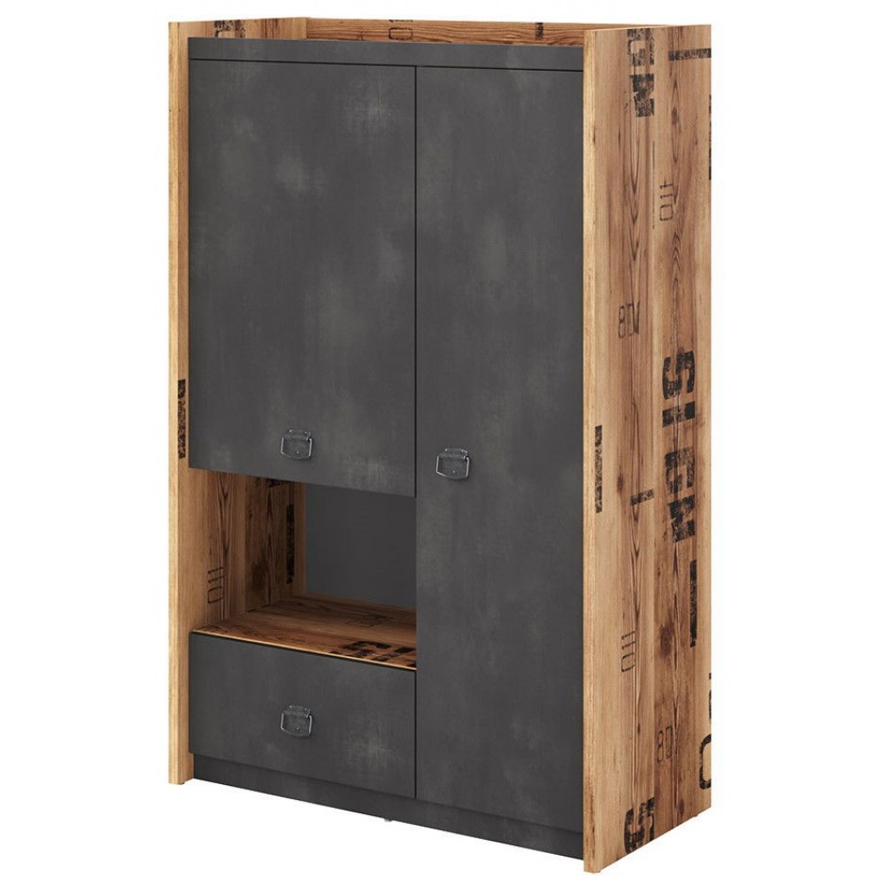 Ντουλάπα Fargo Mini 2D1S Δίφυλλη