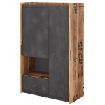 Ντουλάπα Fargo Mini 2D1S Δίφυλλη