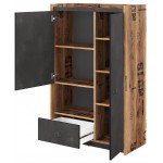 Ντουλάπα Fargo Mini 2D1S Δίφυλλη