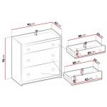 Συρταριέρα Fargo 3S