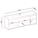 Κρεμαστό ντουλάπι Fargo 1D