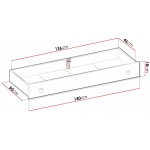 Συρτάρι κρεβατιού Fargo