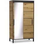 Ντουλάπα Curt-Μ συρόμενη-Artisan 120x60x221