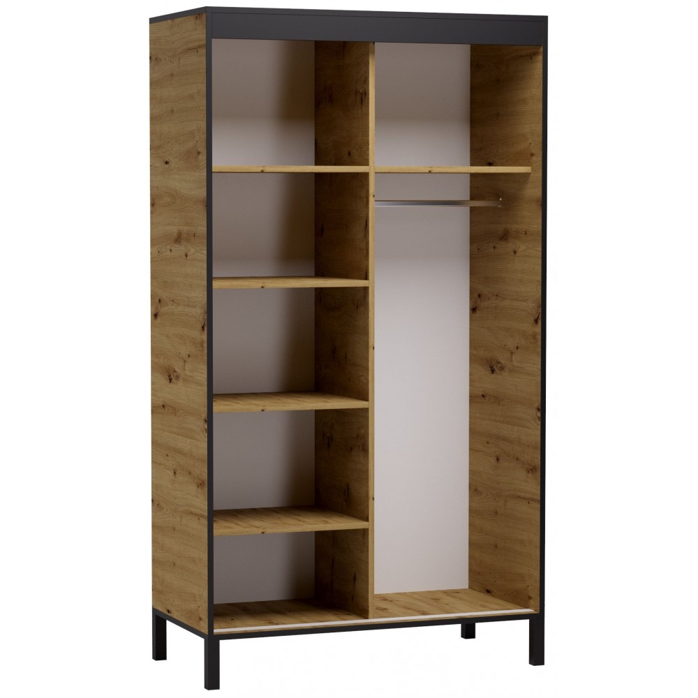Ντουλάπα Curt-Μ συρόμενη-Artisan 120x60x221