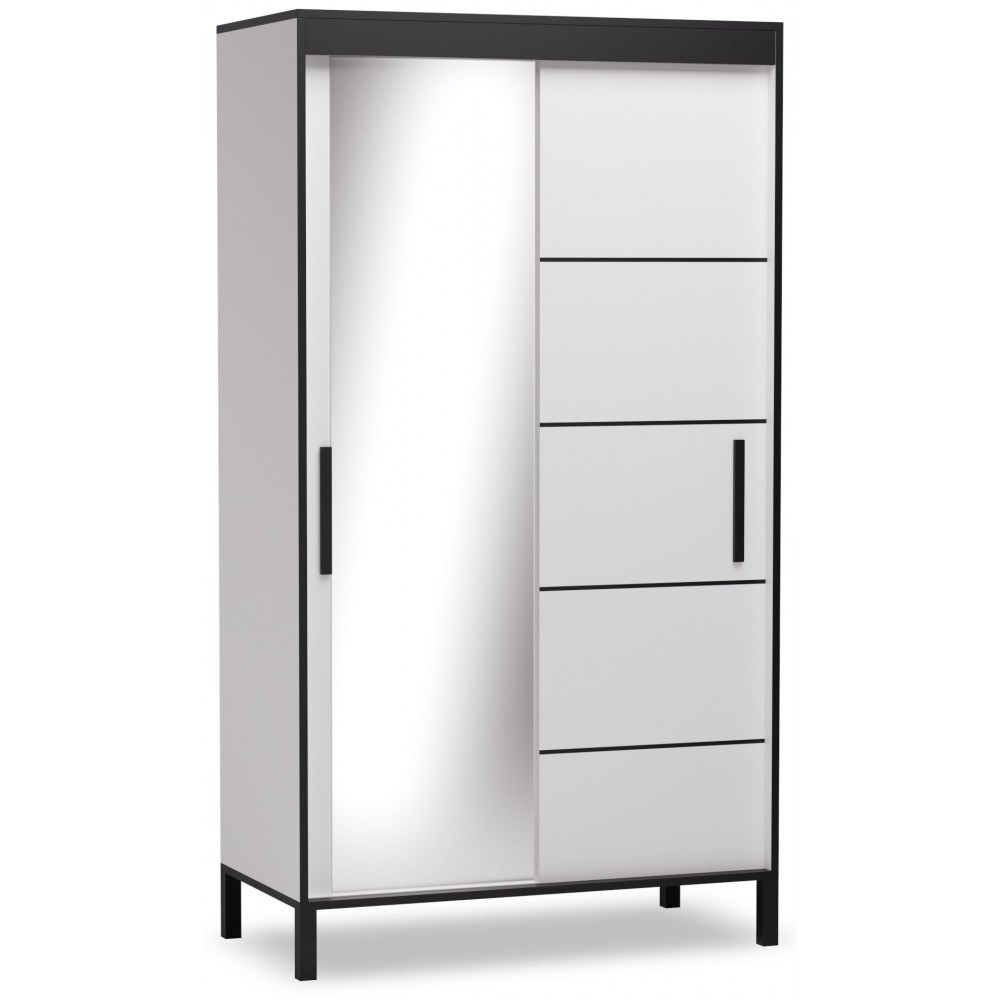 Ντουλάπα Curt-Μ συρόμενη-Leuko 120x60x221