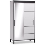 Ντουλάπα Curt-Μ συρόμενη-Leuko 120x60x221
