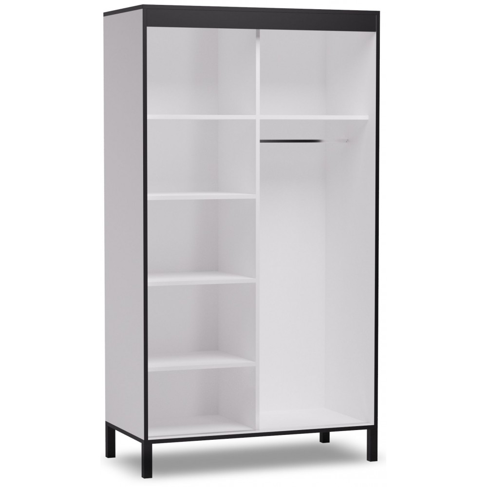 Ντουλάπα Curt-Μ συρόμενη-Leuko 120x60x221
