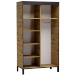 Ντουλάπα Rusell συρόμενη-Artisan-Mauro 120x60x221