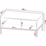 Τραπεζάκι σαλονιού Debora-Mauro