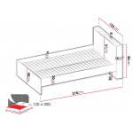 Κρεβάτι Fargo 120