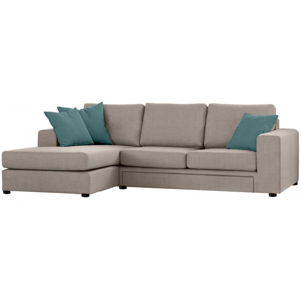 Γωνιακός καναπές Lina plus-Mpez Anoixto-265 x 170 εκ.-Δεξιά