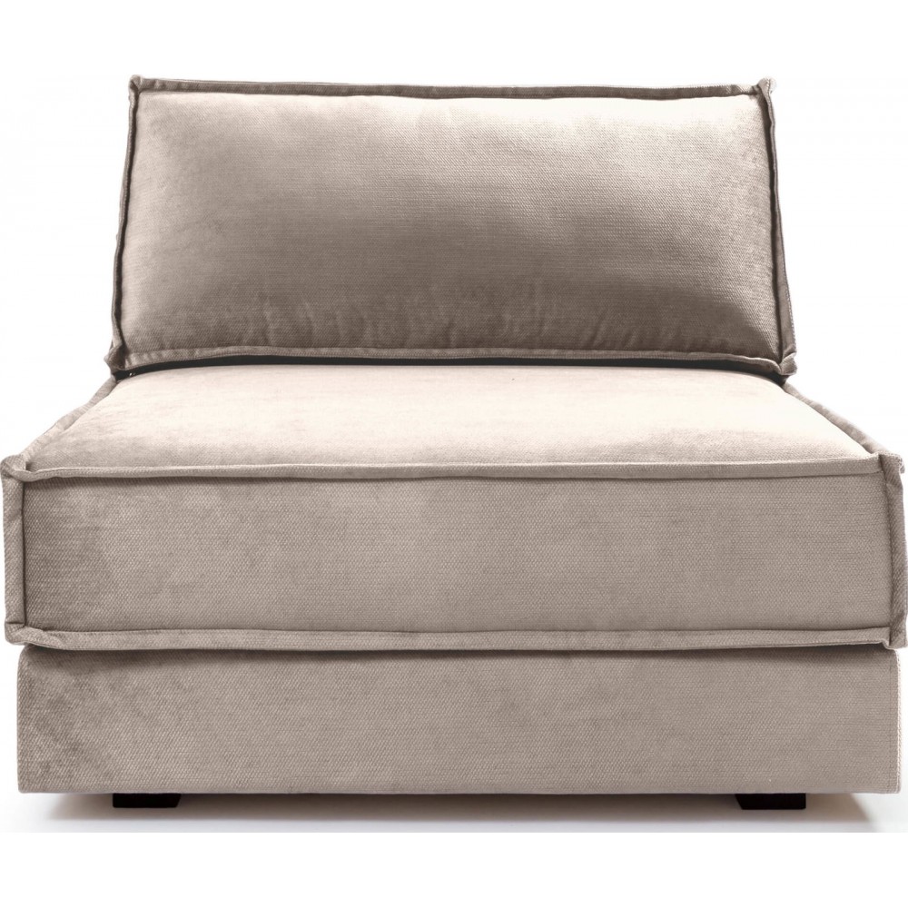 Μέσο τμήμα modular καναπέ Bella-Mpez Anoixto