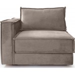 Δεξί τμήμα modular καναπέ Bella-Mpez Anoixto