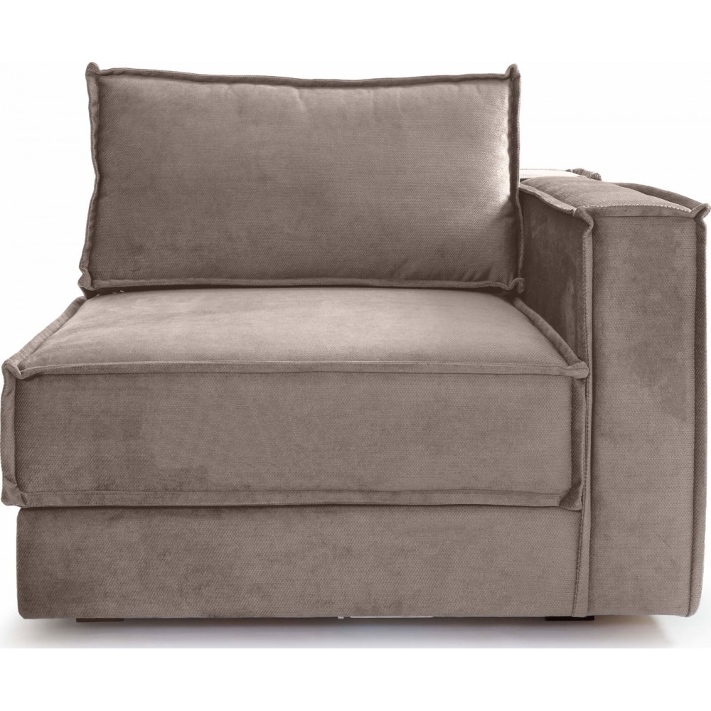 Αριστερό τμήμα modular καναπέ Bella-Mpez Anoixto