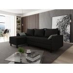 Γωνιακός καναπές Brick-Mauro