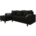 Γωνιακός καναπές Brick-Mauro