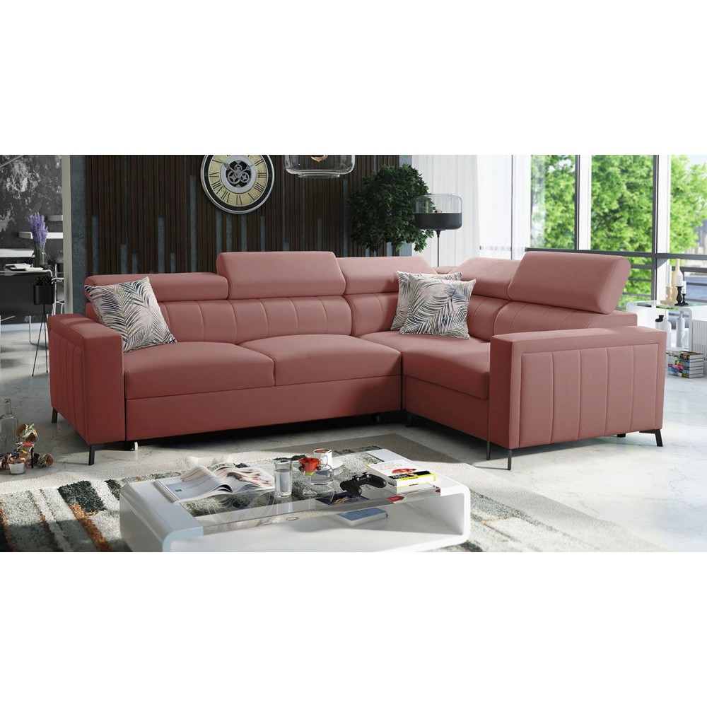 Γωνιακός καναπές Baltico II-Δεξιά-Roz